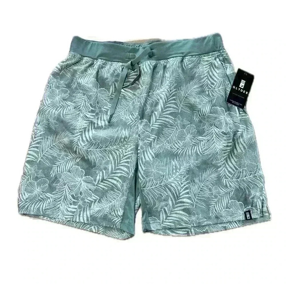 Glyder Acadia Short: Sage Tropic Print XL - Picture 6 of 9